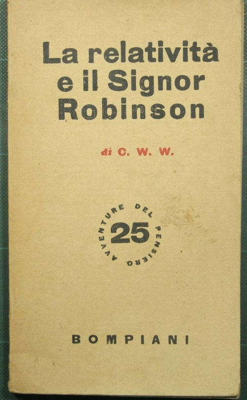 La relatividad y el señor Robinson