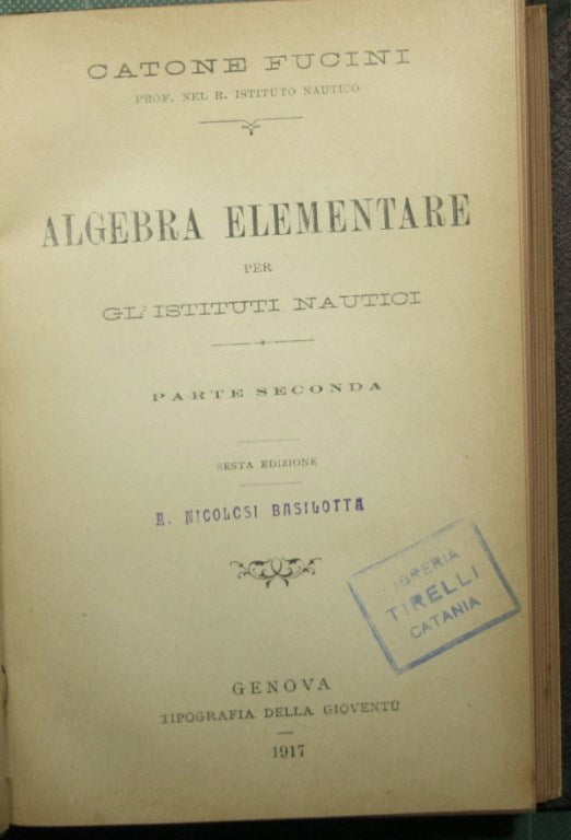 Algebra elementare - Geometria piana e solida