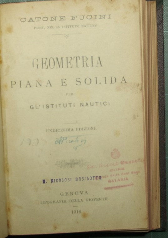 GEOMETRIA PIANA E SOLIDA