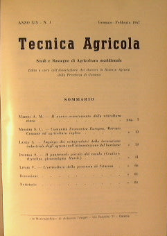 Agricultural technique