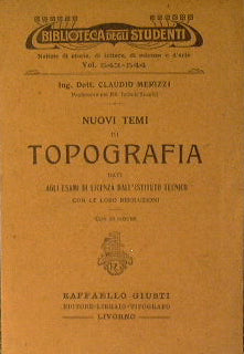 Nuovi temi di topografia