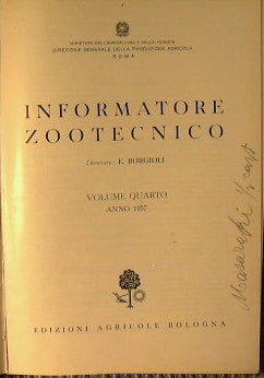 Informatore zootecnico