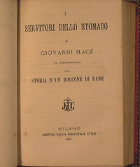 Story of a morsel of bread (Letters on the life of Man and Animals) + The servants of the stomach + Grandfather's arithmetic (Story of two small apple shopkeepers - Treves 1871)