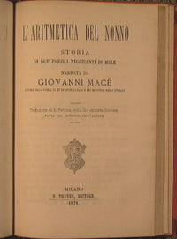 Story of a morsel of bread (Letters on the life of Man and Animals) + The servants of the stomach + Grandfather's arithmetic (Story of two small apple shopkeepers - Treves 1871)