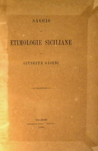 Ensayo sobre etimologías sicilianas