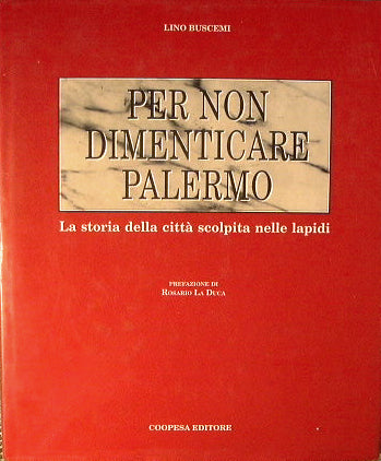 Per non dimenticare Palermo