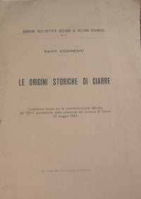 The historical origins of Giarre