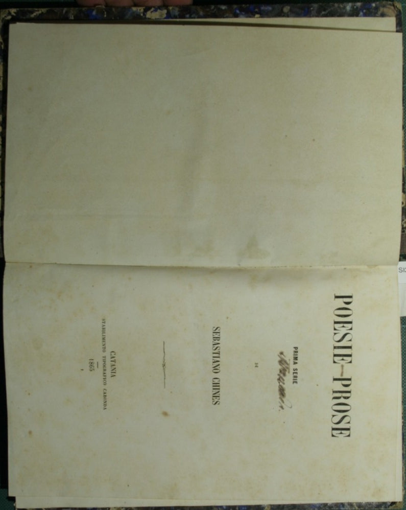 Poems. Prose
