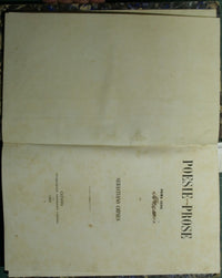 Poems. Prose