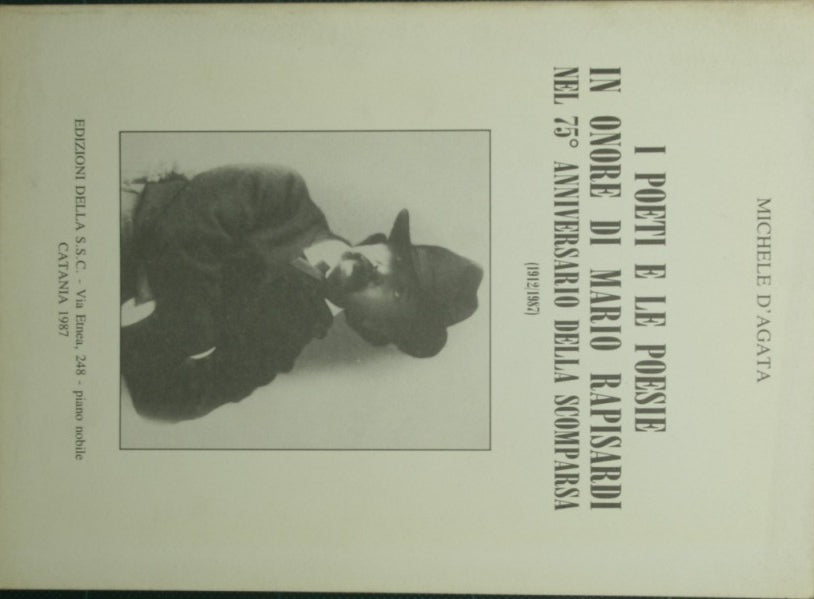 The poets and poems in honor of Mario Rapisardi