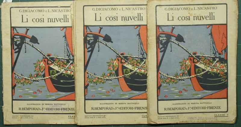 Son tan nuevos. Acertijos, refranes, novelas cortas del pueblo siciliano.