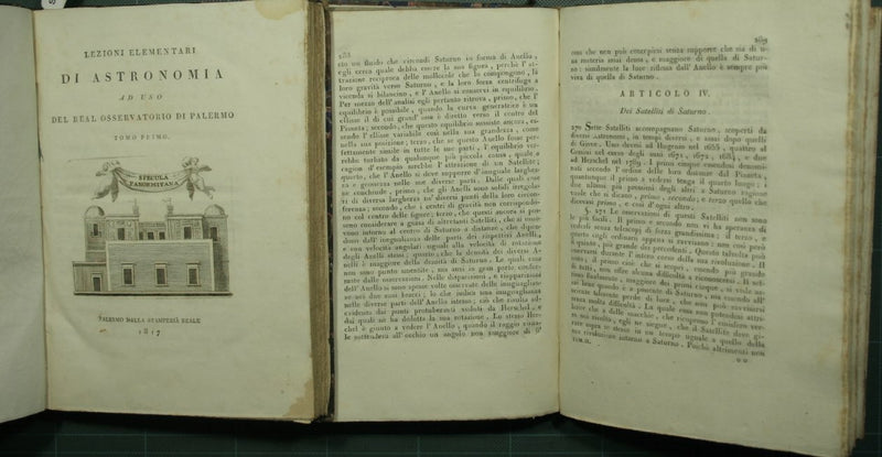 Lezioni elementari di astronomia ad uso del Real Osservatorio di Palermo