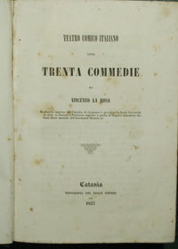 Teatro comico italiano ossia Trenta commedie