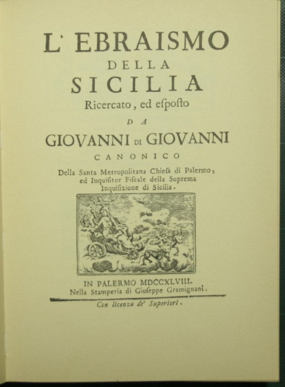 L'ebraismo in Sicilia