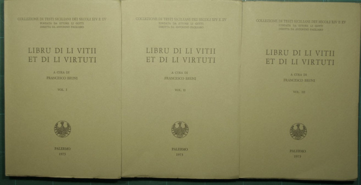 Libru di li vitii et di li virtuti