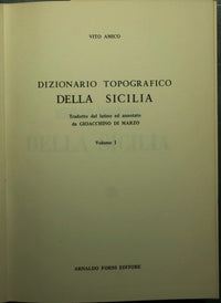 Topographic dictionary of Sicily