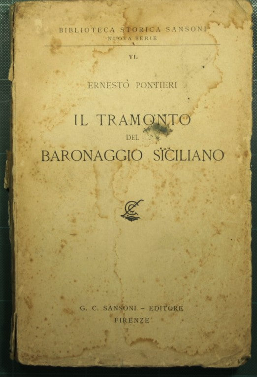 Il tramonto del baronaggio siciliano