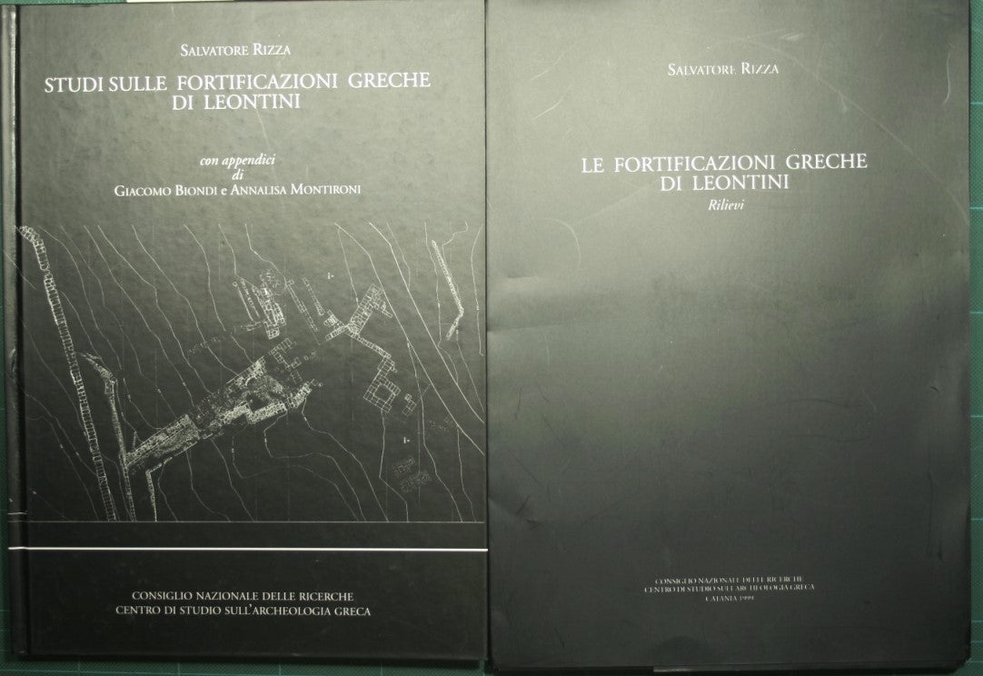 Studi sulle fortificazioni greche di Leontini - Rilievi