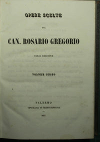 Obras seleccionadas de Can Rosario Gregorio