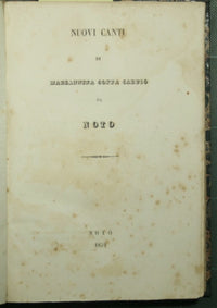 Nuovi canti