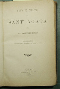 Vita e culto di Sant'Agata