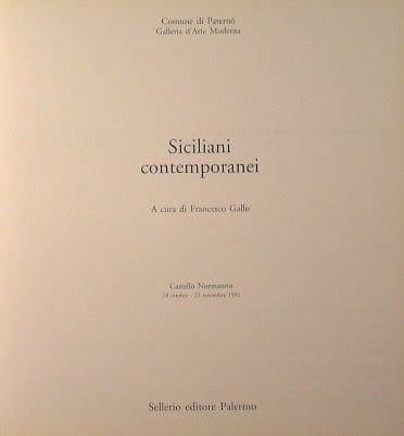 Siciliani contemporanei