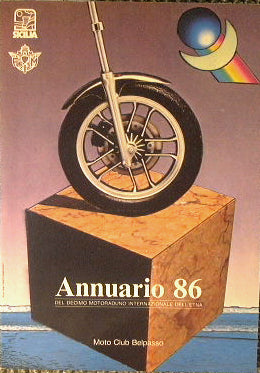 Annuario 86 del decimo motoraduno internazionale dell'Etna.