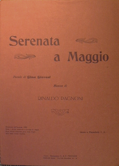 Serenata a Maggio