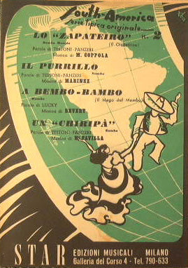 Lo Zapateiro ( Samba Movida ) - Il purrillo  ( Samba ) - A Bembo Bambo ( Mambo ) - Un Chiripà ( Samba )