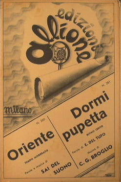 Este (tempo moderado) - Dormi Pupetta (ritmo lento)