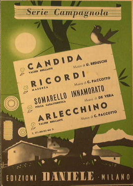 Candida (brilliant waltz) - Ricordi (mazurka) - Somarello Innamorato (characteristic polka) - Arlecchino (brilliant waltz)