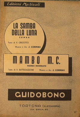 La samba della luna ( samba ) - Mambo M.C. ( Mambo Moderato )