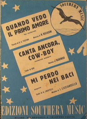 When I see my first love (moderate fox) - Cow boy still sings (moderate western) - I get lost in kisses (beguine)