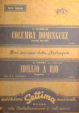 Columba dominguez (samba movida) - Idilio en Río (beguina)