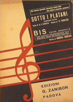 Sotto i platani ( canzone slow ) - Bis ( swing moderato )