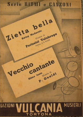 Zietta bella ( swing moderato ) - Vecchio cantante ( ritmo lento )