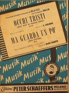 Occhi tristi ( slow ) - Ma guarda un po' ( fox )