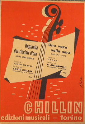 Reginela dai riccioli d'oro ( canzone ritmo moderato ) - Una voce nella sera ( canzone slow )