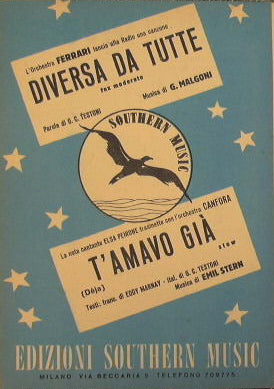 Diversa da tutte ( fox moderato ) - T'amavo già ( slow )