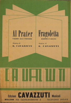 All prater ( valzer alla viennese ) - Fragoletta ( mazurca variata )