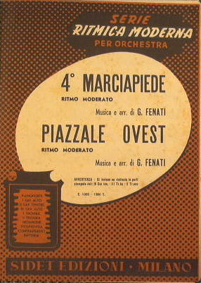 4° Marciapiede ( ritmo moderato ) - Piazzale ovest ( ritmo moderato )