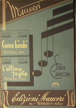 Come bimbi ( canzone fox ) - L'ultima foglia ( canzone slow )