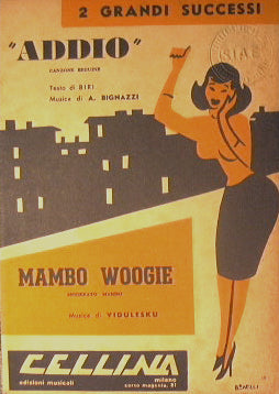 Addio ( canzone beguine ) - Mambo Woogie ( moderato mambo )