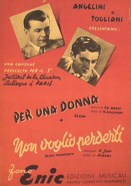 Per una donna ( slow ) - Non voglio perderti ( slow moderato )