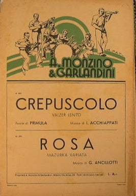 Crepuscolo ( valzer lento ) - Rosa ( mazurka variata )