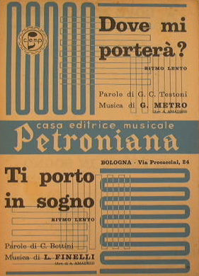 Dove mi porterà? ( ritmo lento ) - Ti porto in sogno ( ritmo lento )