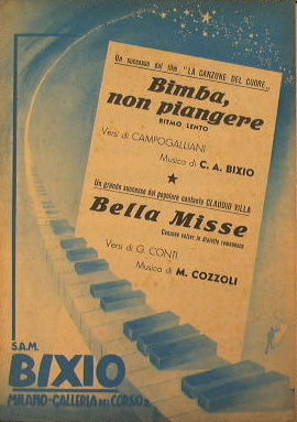 Bimba non piangere ( ritmo lento ) - Bella Misse ( canzone valzer in dialetto romanesco )