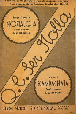 Nostalgia ( tango canzone ) - Scampagnata ( fox trot )