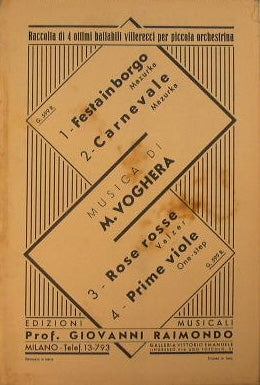 Party in the Village (mazurka) - Carnival (mazurka) - Red Roses (Waltz) - First Violas (One step)