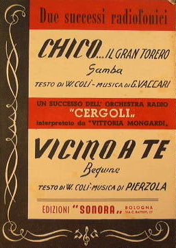 Chico il gran torero ( samba ) - Vicino a te ( beguine )